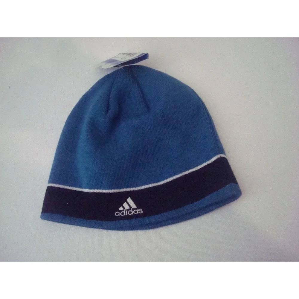 MINNESOTA TIMBERWOLVES ADIDAS  BEANIE KNIT TOBOGGAN HAT CAP VINTAGE DEADSTOCK x2
